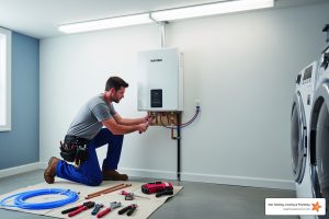 navien tankless water heater installation in arcadia in