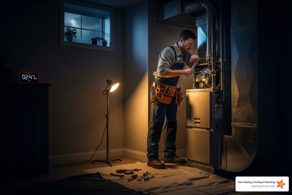 24 hour furnace maintenance in carmel, in